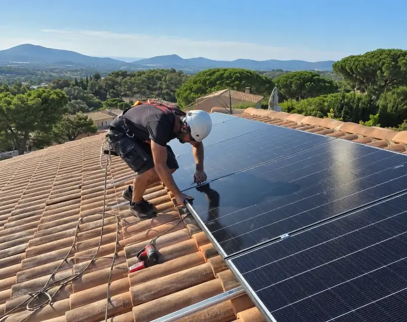 Installateur panneaux solaires Le Grès — pose photovoltaïque sur toiture